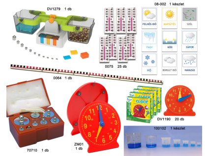 4154 - MATEMATIKA eszközcsomag III. - MÉRÉSEK