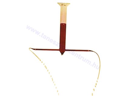 Segner-kerék, üveg, fonálon függeszthető