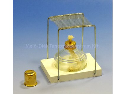 Borszeszégő 120 ml-es, állvánnyal, dróthálóval