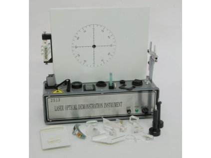 He-Ne lézer demonstrációs optikai készlet