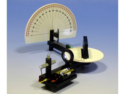 Polariszkóp alumínium kofferban