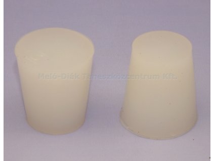 Szilikon dugó 23x27x28 mm-es furat nélkül