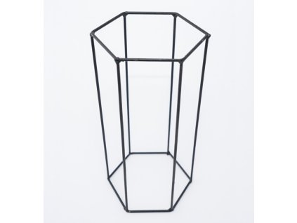 Geometriai élvázmodell hatszög alapú hasáb