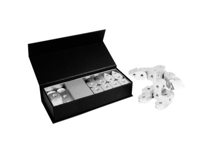 TM8071 - Fém építőjáték - H modell: Dinoszaurusz (Ezüst színben)