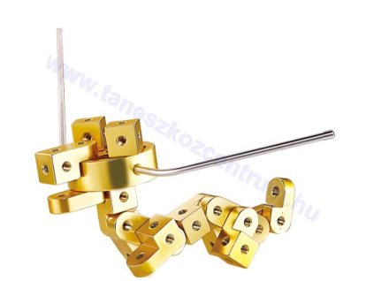 Fém építőjáték - S modell: Végtelenség (Sárga Arany színben)