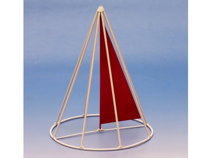 MA02009/EV - Kúp élvázmodell, magasság metszettel