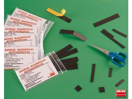 Öntapadó mágnescsíkok, mágnesfólia