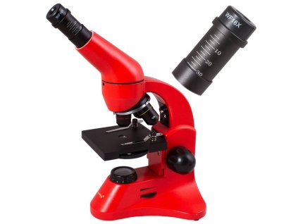 LH70244 - Mikroszkóp, monokuláris, LED megvilágítással, 1280x-os nagyítás