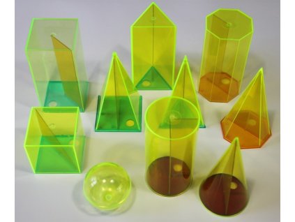 039510.000 - Geometriai modellek 10 különböző forma
