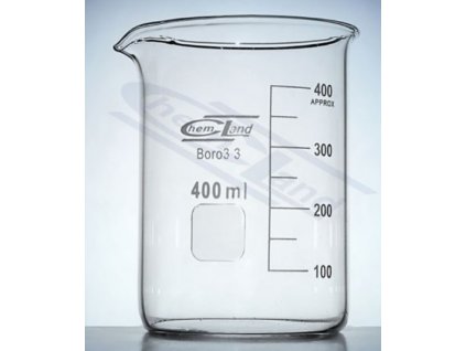 Főzőpohár, alacsony, 50 ml, boro 3.3 hőálló üveg