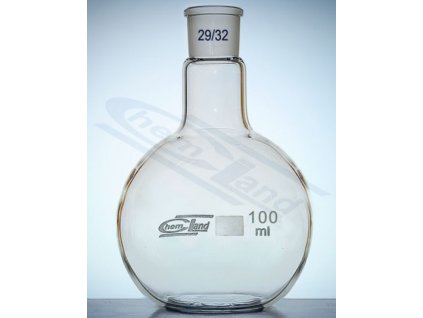 Állólombik, 100 ml-es, boroszilikát 3.3 üvegből, 29/32 NS csiszolattal