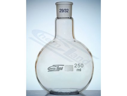 Állólombik, 250 ml-es, boroszilikát 3.3 üvegből, 29/32 NS csiszolattal