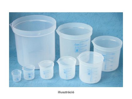 Mérőpohár kiöntővel PP műanyag, 500 ml-es