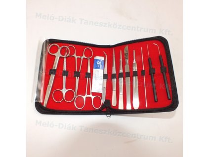 Bonckészlet 13 db-os, műbőr tokban