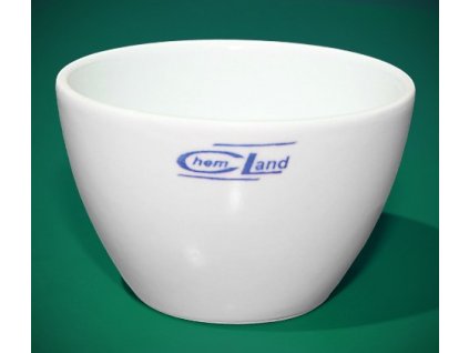 06-CL-150 - Izzítótégely, porcelán tégely, mázas, 150 ml