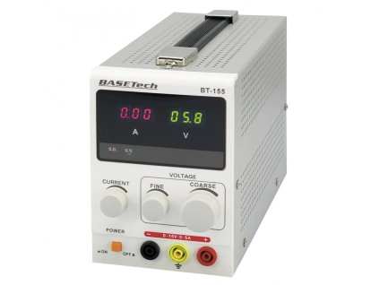 Szabályozható laboratóriumi tápegység, 0-15V DC
