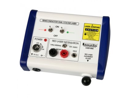 Kettős lézer modul, piros és zöld fénnyel