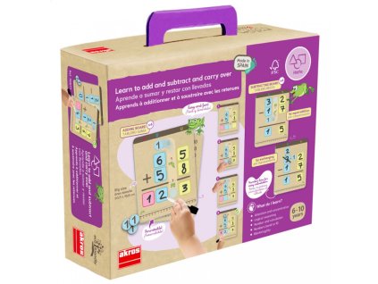 Összeadás és a kivonás matematikai táblákkal