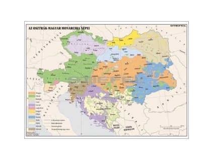 Az Osztrák-Magyar Monarchia népei történelmi falitérkép