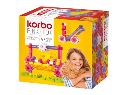 RE1406 - Építőkészlet fogaskerekes hajtás bemutatásához, hinták, 110 db-os