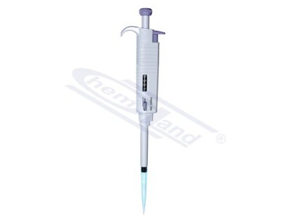 Pipetta (Mikroliter 2 - 20), állítható térfogatú egycsatornás manuális