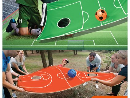 RE2000/RE045 - Labdás ügyességi játék, focis és kosárlabdás