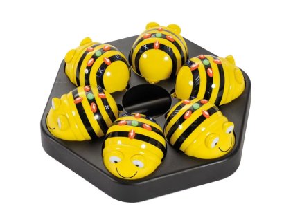 Bee-Bot Robot méhecske osztálykészlet, 6 db Bee-bot 1 db töltőállomás