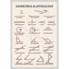 Geometriai oktató tabló garnitúra (17 db-os)
