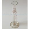 Mérőhenger, 25 ml, üveg, talpas