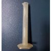 Mérőhenger, 10 ml-es, műanyag, talpas