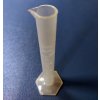 Mérőhenger, 10 ml-es, műanyag, talpas