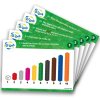 Színes számolórúd szett 255 db-os