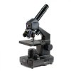 Mikroszkóp monokuláris LED megvilágítással, kamerával, mikrotommal, preparátumokkal