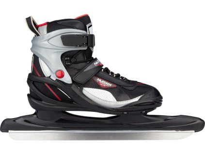 Brusle Nijdam Speed ​​​​Skate  černá/stříbrná/červená - 41