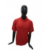 Męska bawełniana koszulka z czerwonym kołnierzykiem Switcher (Rozmiary XS-XXL L)