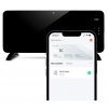 FlinQ Smart Panel Heater Black - Elektrický ohřívač