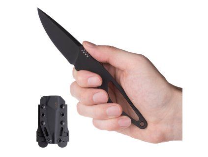 Nůž P100 Cerakote Černá (Varianta / paracord, Černý Kydex)