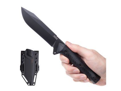 Nůž M73 KONTOS Cerakote Černá (Varianta Micarta Černá, Kydex)