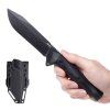 Nůž M73 KONTOS Cerakote Černá (Varianta Micarta Černá, Kydex)