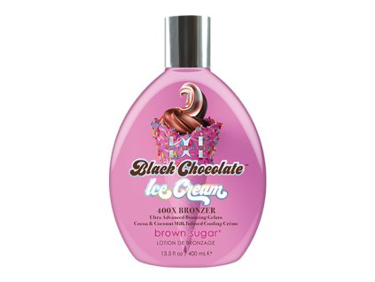 Brown Sugar DOUBLE DARK Black Chocolate Ice Cream 400X Bronzer 400 ml