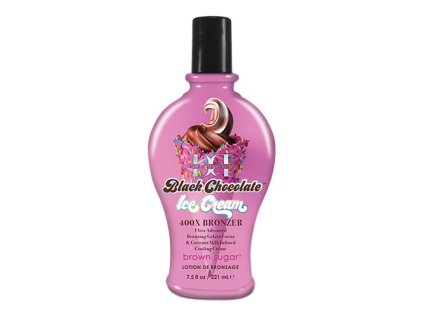 Brown Sugar DOUBLE DARK Black Chocolate Ice Cream 400X Bronzer 221 ml