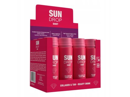 Sun Drop Collagen Tan Shot Zestaw x12szt