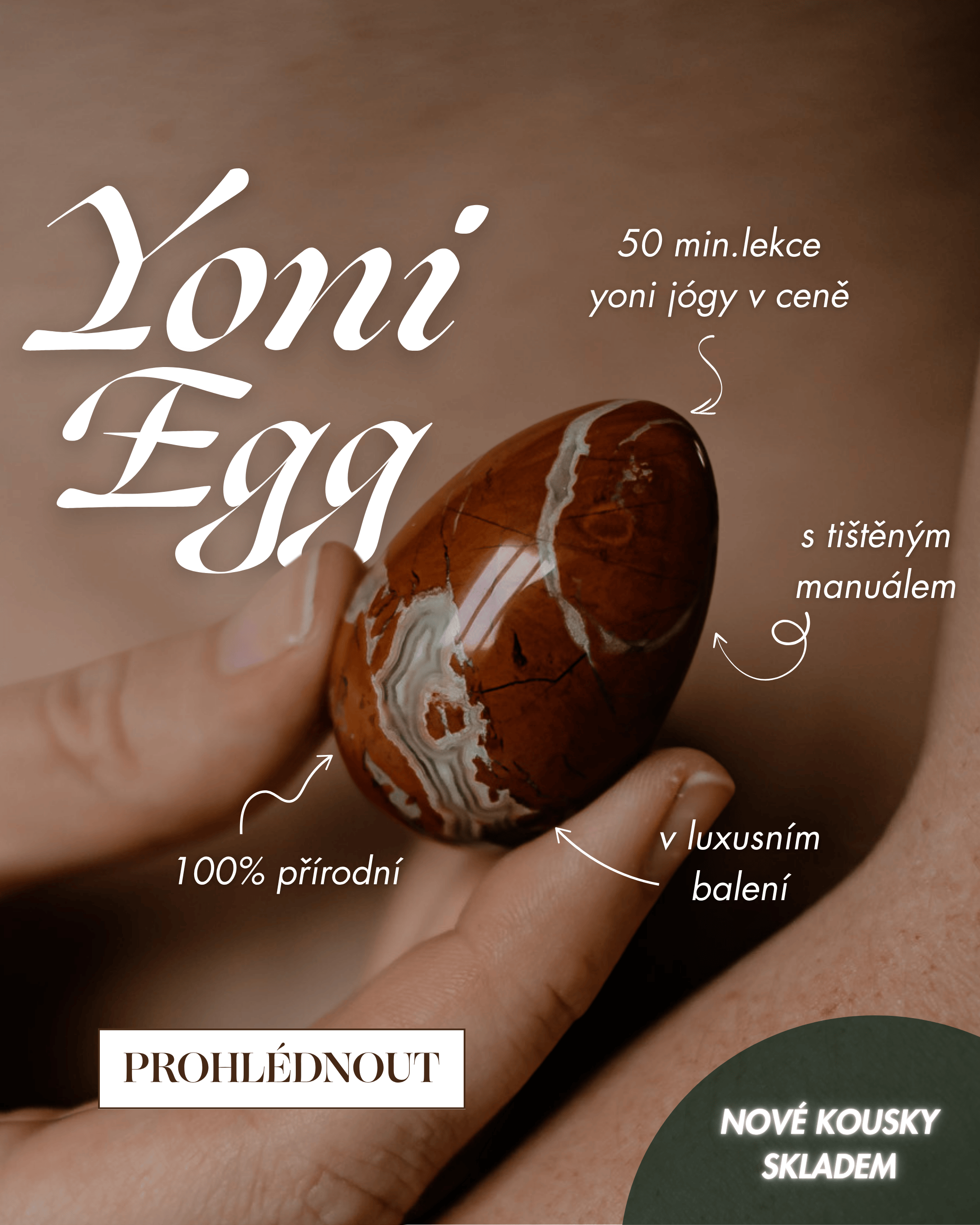 Yoni Egg skladem - mobil
