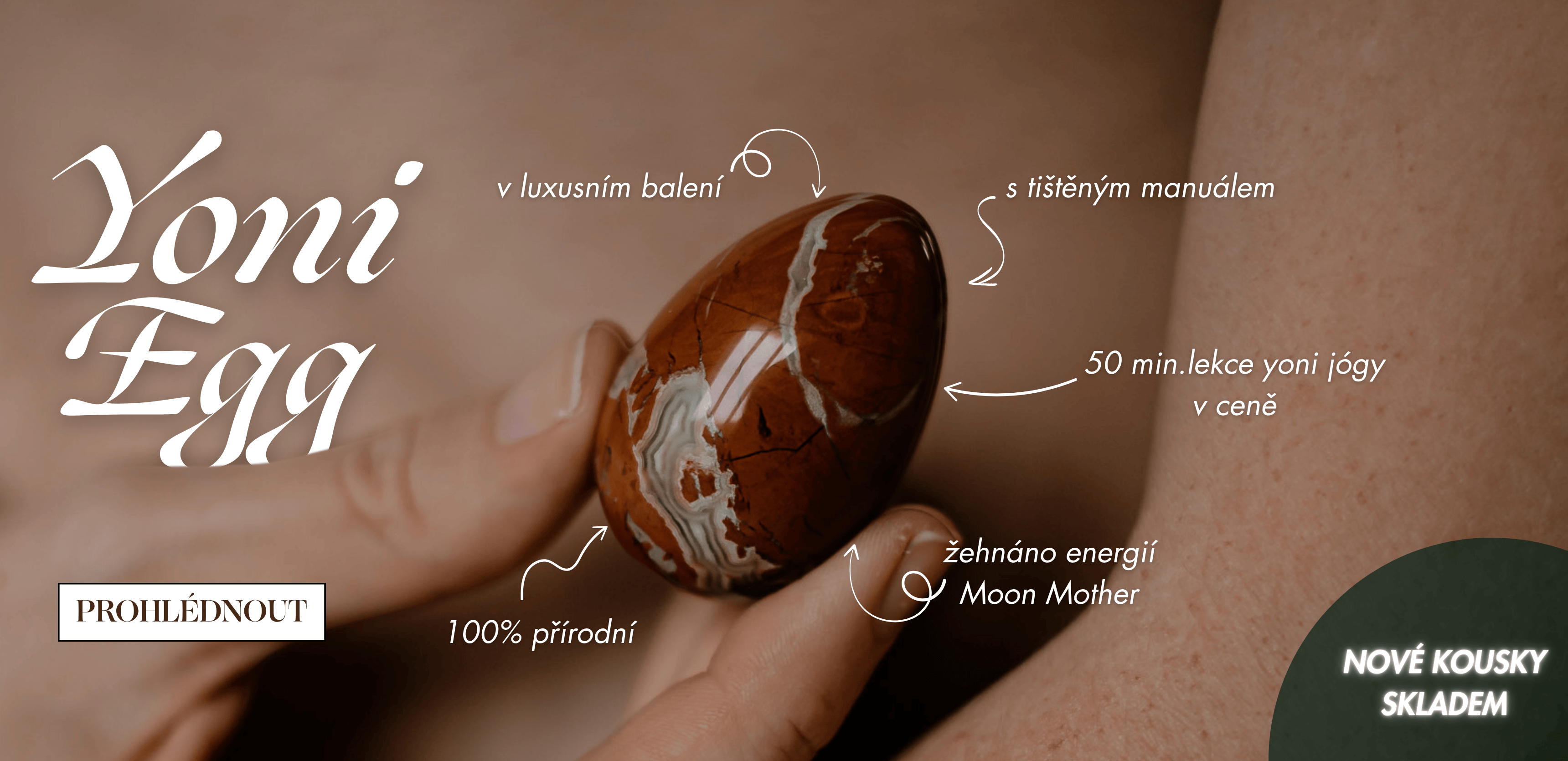 Yoni Egg skladem ve slevě