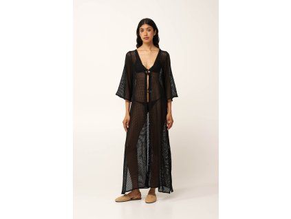 Dámský kaftan VAMP Grid 24514