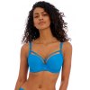 AA400131 MDB primary Freya Lingerie Temptress Med Blue Underwired Moulded T Shirt Bra