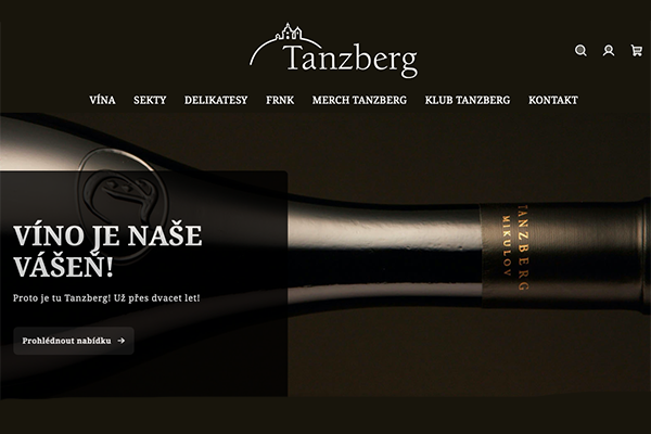Tanzberg 2.0 aneb Víno v novém on-line kabátě