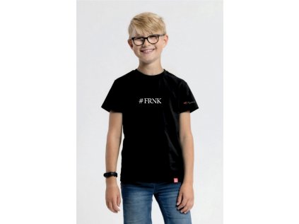 Dětské tričko FRNK černá