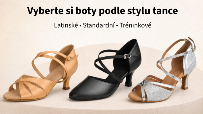 Vyberte si boty podle stylu tance