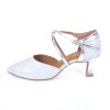 Damen Tanzschuhe Botan BS 5 silber6 5F B
